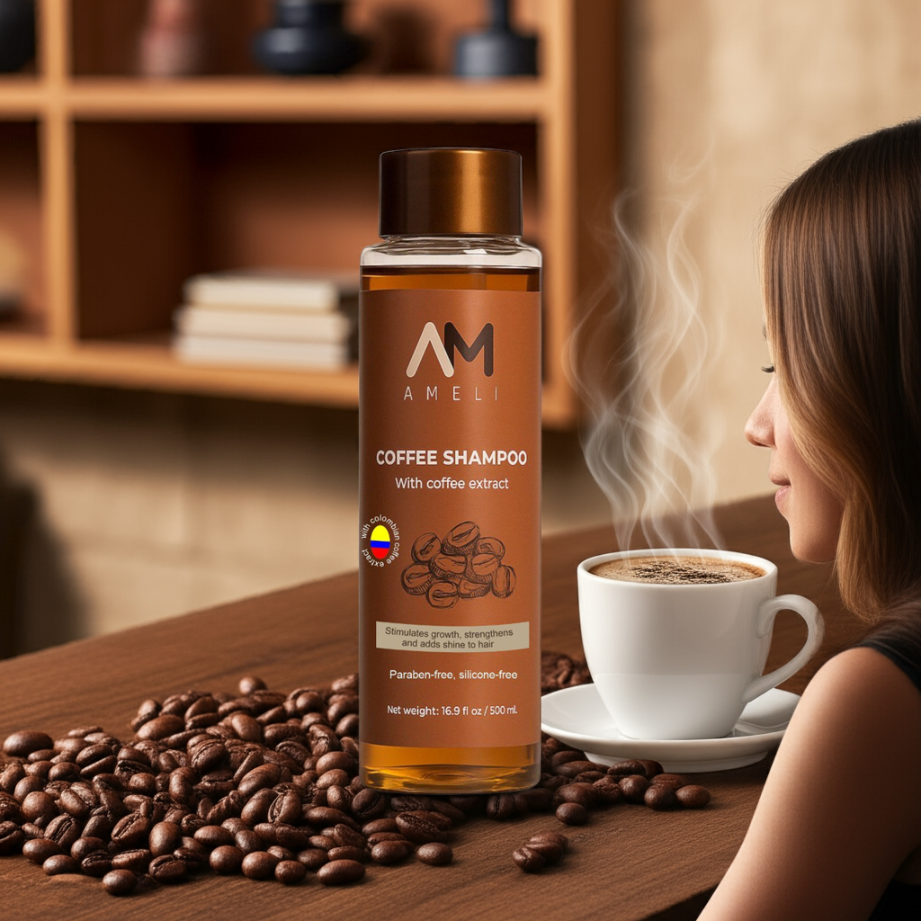 SHAMPOO DE CAFE COLOMBIANO | AMELI HAIR CARE