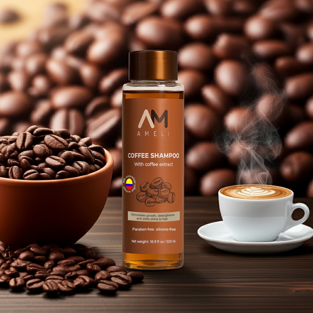 SHAMPOO DE CAFE COLOMBIANO | AMELI HAIR CARE