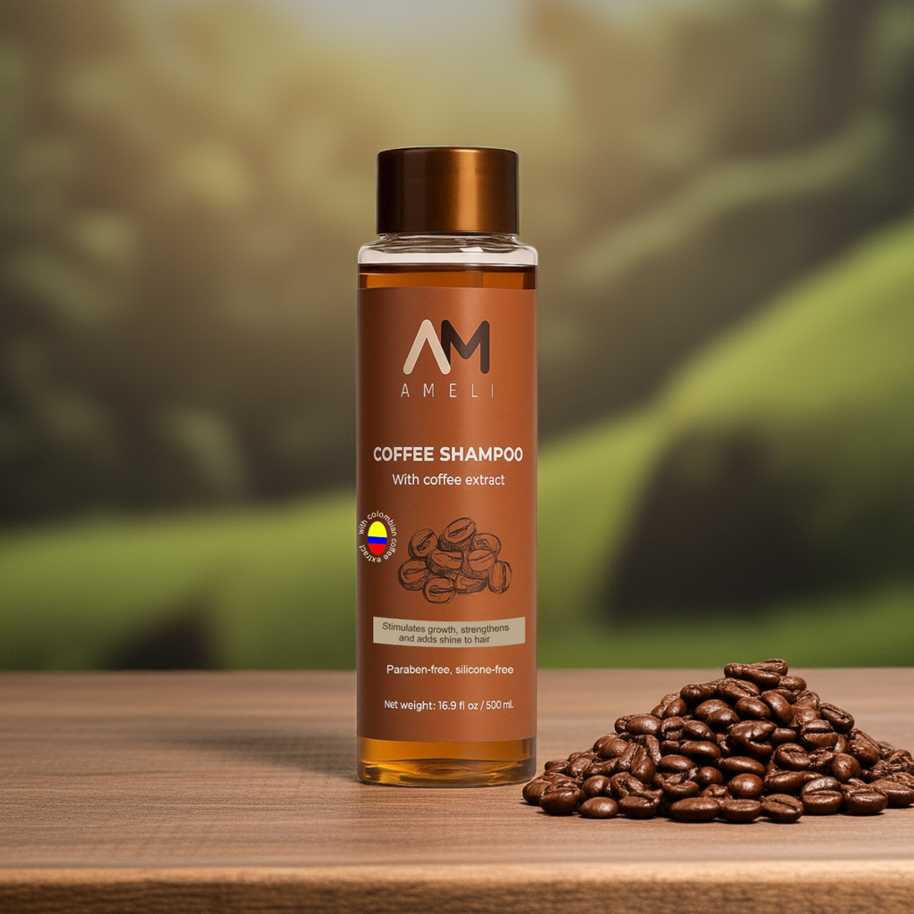 SHAMPOO DE CAFE COLOMBIANO | AMELI HAIR CARE