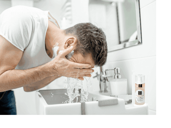 Organic Anti Aging Facial Wash - For MEN-1