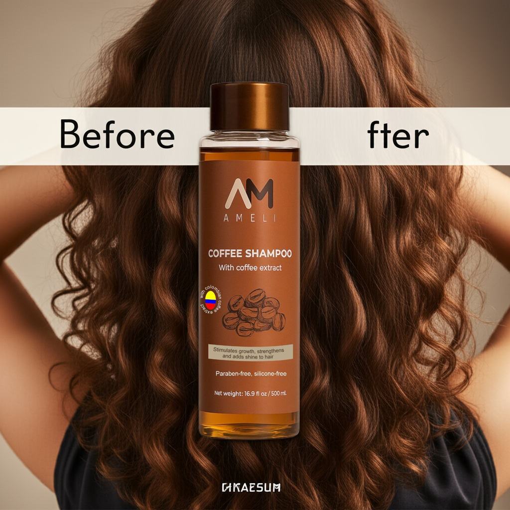 SHAMPOO DE CAFE COLOMBIANO | AMELI HAIR CARE