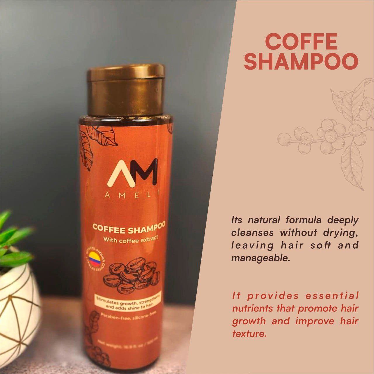 SHAMPOO DE CAFE COLOMBIANO | AMELI HAIR CARE